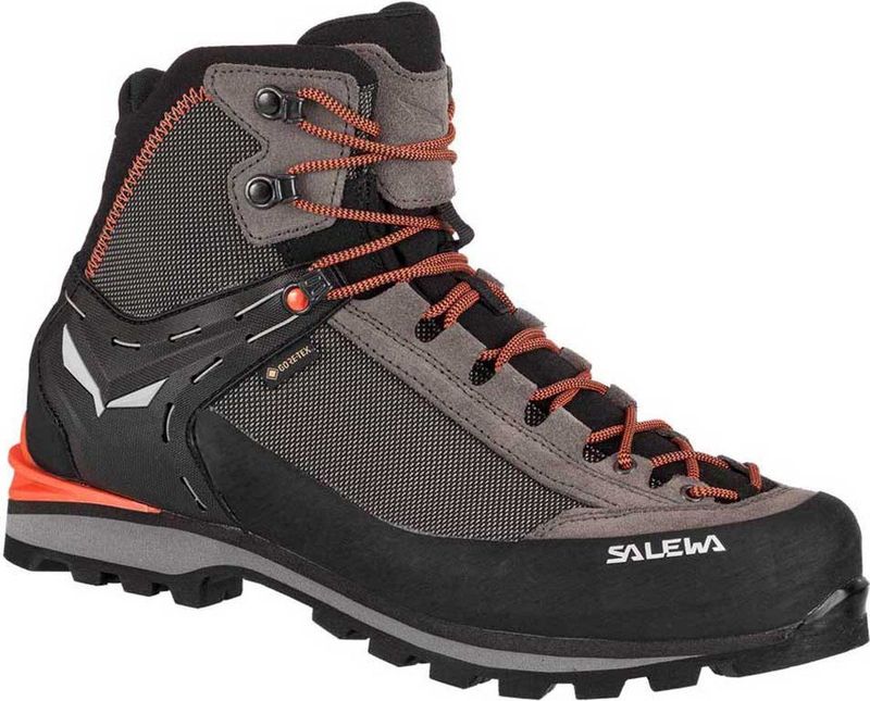 Salewa - Ms Crow - Wandelschoenen - Wallnut Neon Oranje - Suède en Textiel