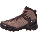 salewa alp trainer 2 mid gore tex hiking shoes brown orange