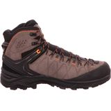 salewa alp trainer 2 mid gore tex hiking shoes brown orange