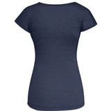 Salewa Puez Melange Dryton T-shirt Met Korte Mouwen Blauw XS Vrouw