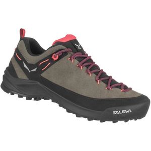 Salewa Wandelschoen Wildfire Leather Bungee Cord - Zwart
