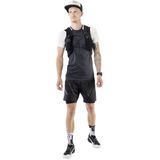 Ultra - 2in1 Korte Broek - Zwart - Ademend - Comfortabele Tailleband