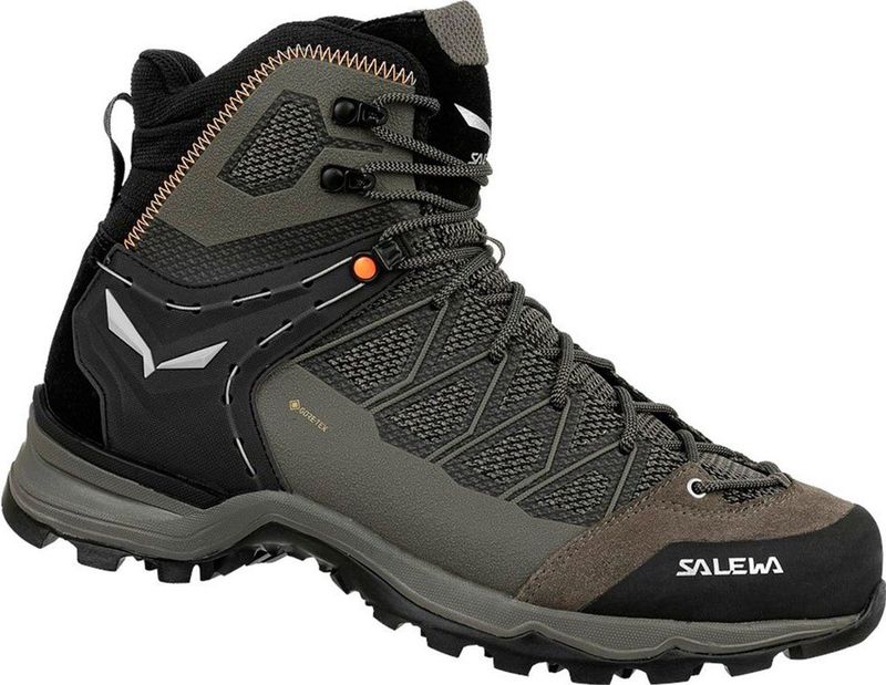 Salewa - Mtn Trainer Lite Mid Bergschoenen - Zwart - TPU-Gecoate Stof - GORE TEX®