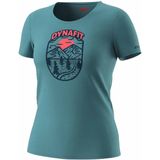 Dynafit Graphic Co T-shirt Met Korte Mouwen Blauw XS Vrouw