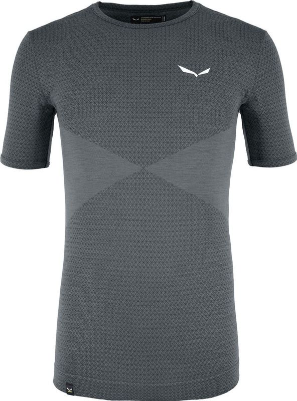 Salewa - Zebru - T-shirt - Korte Mouwen - Thermoregulerend - Merino