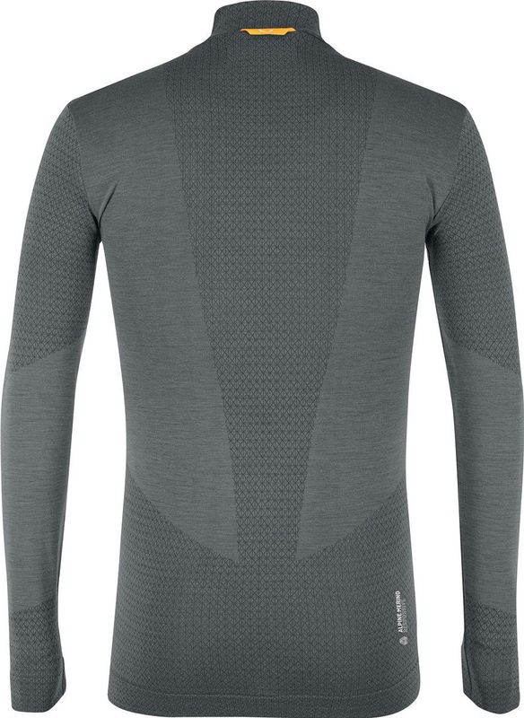Salewa - Zebru Responsive - Thermoshirt - Zwart - Merino Wol, Thermoregulerend