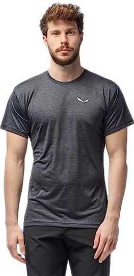 Salewa - Puez Melange Dry - T-Shirt - Zwart - Polyester