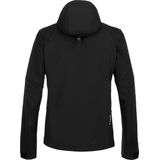 Salewa - Sella DST - Softshelljack - Zwart - Capuchon, Stretch, DWR-geïmpregneerd