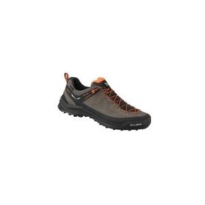 salewa wildfire leather gore tex hiking shoes brown black