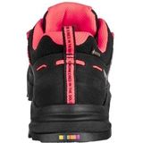 Salewa - Wildfire Leather Gore-Tex - Wandelschoen - Zwart Fluo Coral