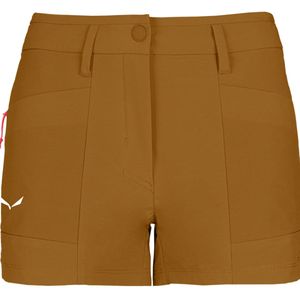 Salewa - Puez Durastretch Cargo - Korte Broek - Golden Brown - Waterafstotend, Ademend, Lichtgewicht