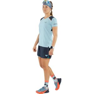 Sportbroek Dynafit Women Alpine Pro 2/1 Shorts Blueberry Marine Blue