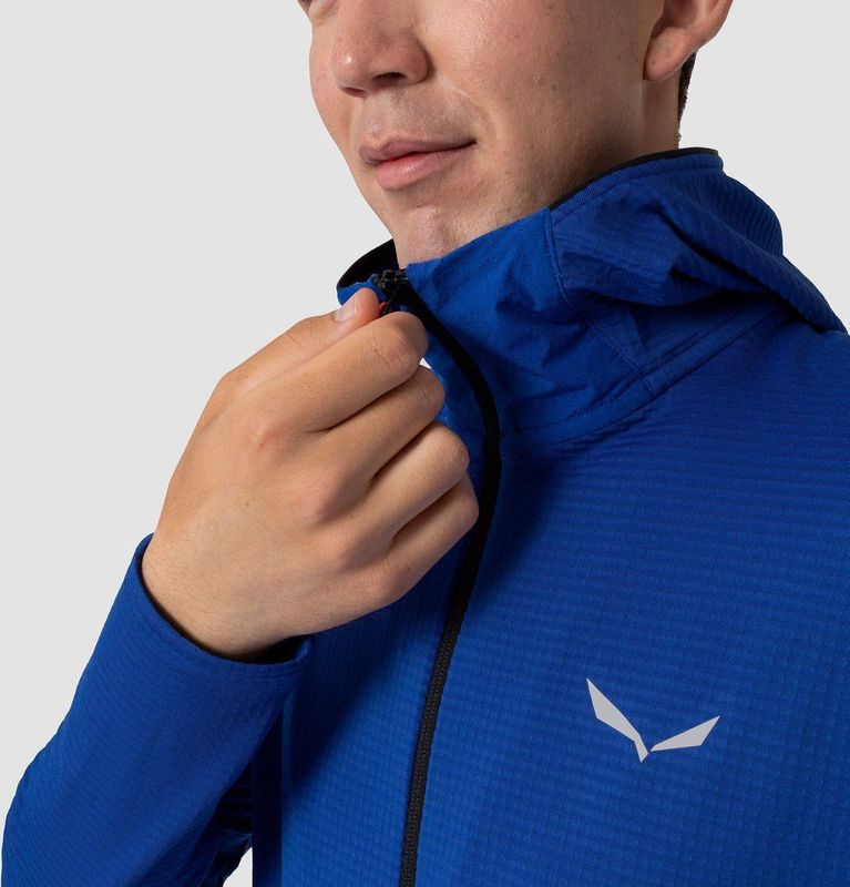 Pedroc - Polarlite Hooded Jacket - Fleece - Grijs - Vochtafvoerend