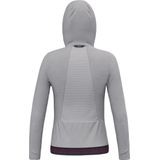 Salewa - Womens Pedroc PolarLite - Fleecevest - Grijs - Met Capuchon