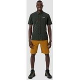 Salewa - Puez Dry Short Sleeve Blouse - Dark Olive - Katoen