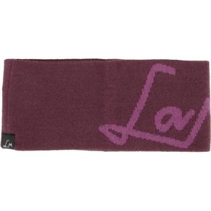 LaMunt Womens Martha Logo Knit Headband Hoofdband (Dames |purper)