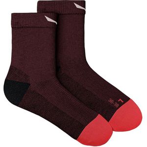 Salewa - MTN TRN All Mountain QRT Sock - Wandelsokken - Bruin - 52% Wol, 46% Polyamide, 2% Elastaan