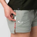 Salewa - Puez DST Cargo Shorts - Grijs - Stretch - DWR-geïmpregneerd