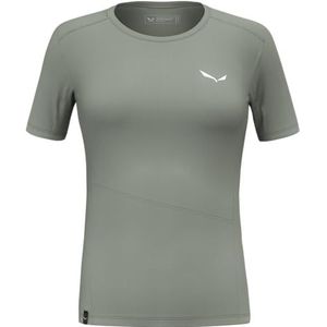 Salewa - Puez Sporty Dry - T-shirt - Lichtblauw - Sneldrogend, 4-Way Stretch, Anti-geur