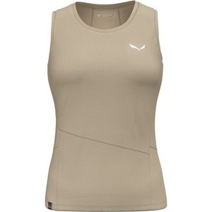 Salewa - Puez Sporty Dry - Tanktop - Beige - 100% Polyester