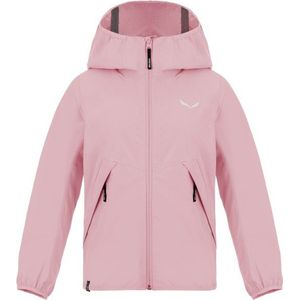 Salewa - Kid's Aqua PowerTex - Regenjas - Roze - 100% Polyester - Waterdicht - Winddicht