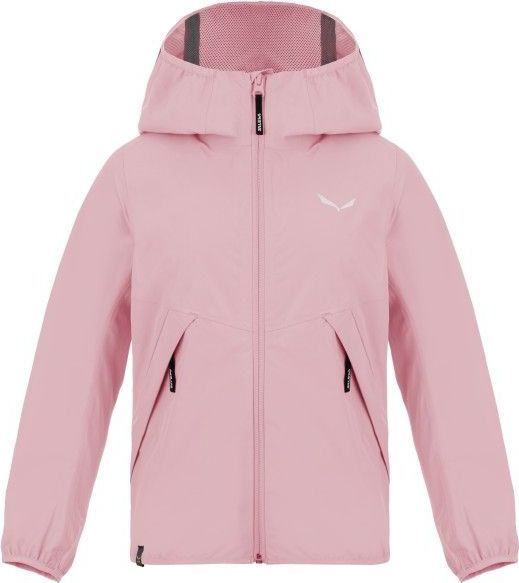 Salewa - Kid's Aqua PowerTex - Regenjas - Roze - 100% Polyester - Waterdicht - Winddicht