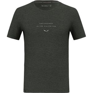 Salewa - Eagle EITD - Merino T-Shirt - Groen - Merinowol