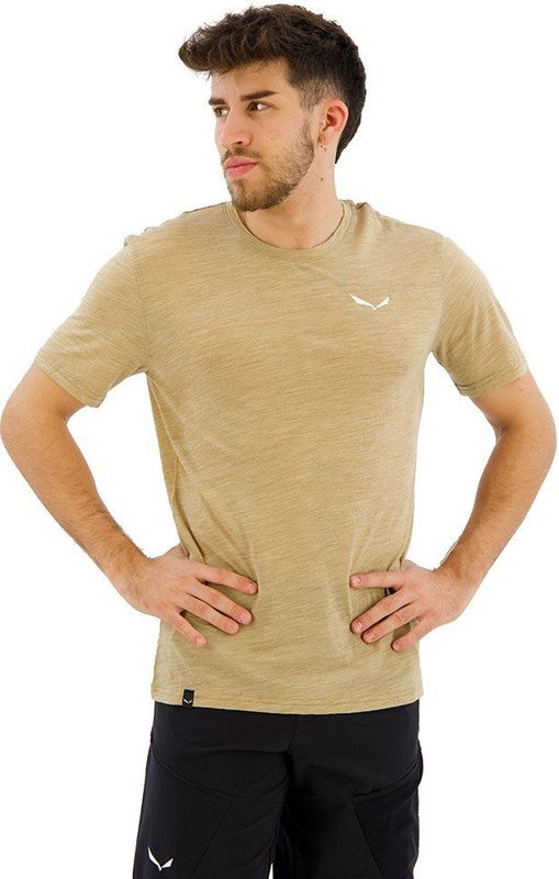 Eagle - Mini Logo - T-shirt - Groen - Merino Mix