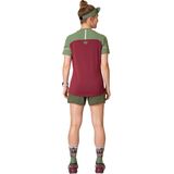 Dynafit - Alpine Pro W S/S Tee - Bordeauxrood - Dames T-shirt