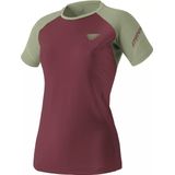 Dynafit - Alpine Pro W S/S Tee - Bordeauxrood - Dames T-shirt