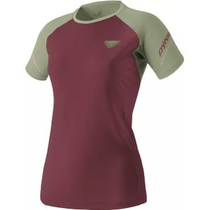 Dynafit - Alpine Pro W S/S Tee - Bordeauxrood - Dames T-shirt