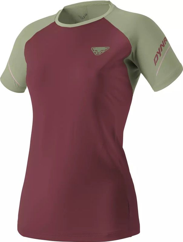 Dynafit - Alpine Pro W S/S Tee - Bordeauxrood - Dames T-shirt