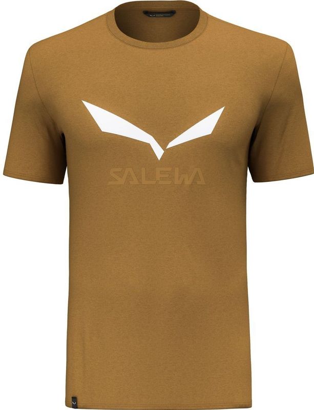 SALEWA - T-shirt - Korte Mouwen - Blauw - Drirelease Katoen