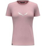 Salewa - Womens Solid Dri-Release S/S Tee - T-shirt - Roze