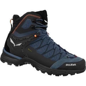 Salewa Ms Mtn Trainer Lite Mid Gtx Trekking- en wandelschoenen voor heren, Java Blauw Zwart