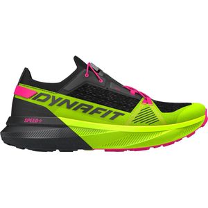 Dynafit - Trailschoenen - Ultra Dna Fluo Yellow/Black Out voor Unisex - Maat 9,5 UK - Geel