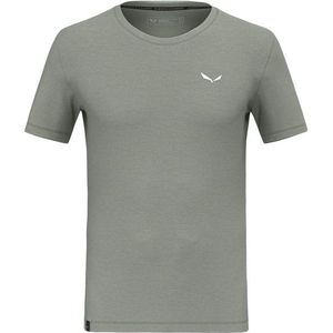 Salewa - Eagle Minilogo - T-shirt - Zwart - 70% Merino/30% Polyamide, Regular Fit, 110 g