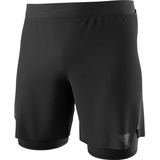 Dynafit - Alpine Pro 2 In 1 Shorts - Korte Broek - Zwart - Ademend Materiaal