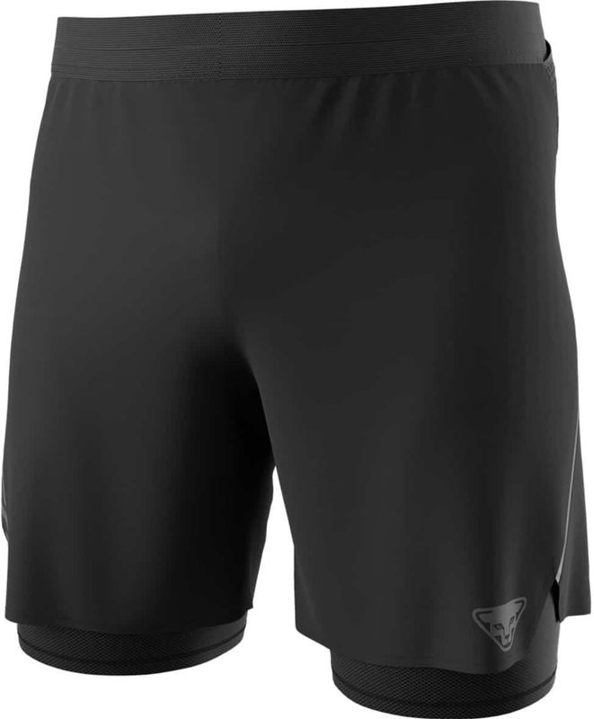 Dynafit - Alpine Pro 2 In 1 Shorts - Korte Broek - Zwart - Ademend Materiaal