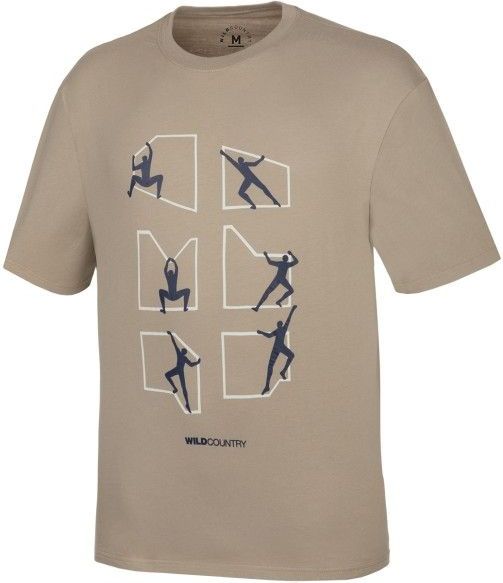 T-shirt - Losjes Vallend - Biologisch Katoen - Voor Rock en Gym