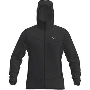 Salewa Puez Altavia Pl Hd Veste - Black Out - Veste Polaire Met Capuche