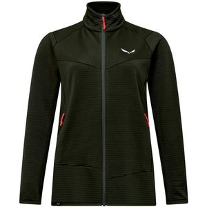 Salewa - Puez Altavia - Fleece - Zwart - Synthetisch - Met Volledige Rits