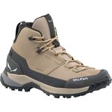 Salewa - Puez Leather Mid PTX - Wandelschoenen - Beige/Grijs - Waterdicht