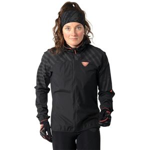 Dynafit - Trail Reflective Wind Jkt - Dames Jack - Zwart