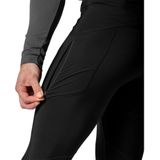 Dynafit - Winter Running Tights - Zwart - Geïsoleerd Stretchmateriaal - Voor Trailrunning