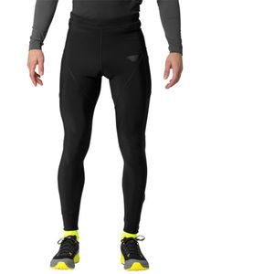 Dynafit - Winter Running Tights - Zwart - Geïsoleerd Stretchmateriaal - Voor Trailrunning