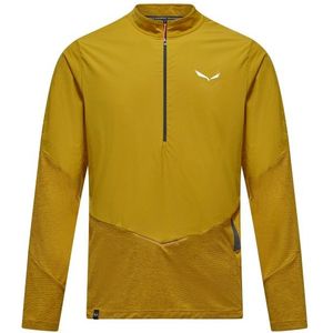 Salewa - Pedroc Dry Wind HZ Tee - Longsleeve - Geel