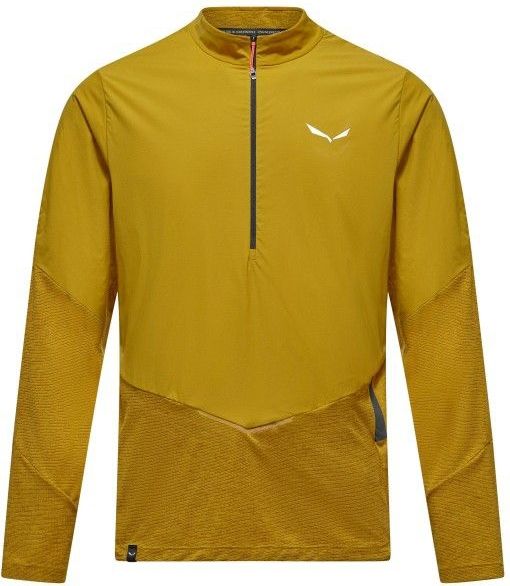Salewa - Pedroc Dry Wind HZ Tee - Longsleeve - Geel