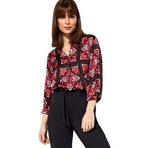 comma Damesblouse, meerkleurig (59b7 Aop New Ornament 59b7), 44