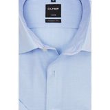 OLYMP - Luxor - Overhemd - Lichtblauw - 100% Katoen - Korte Mouwen